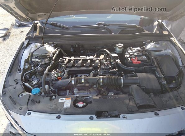 1HGCV1F55MA120532 2021 HONDA ACCORD Gray Հետևի տեսք
