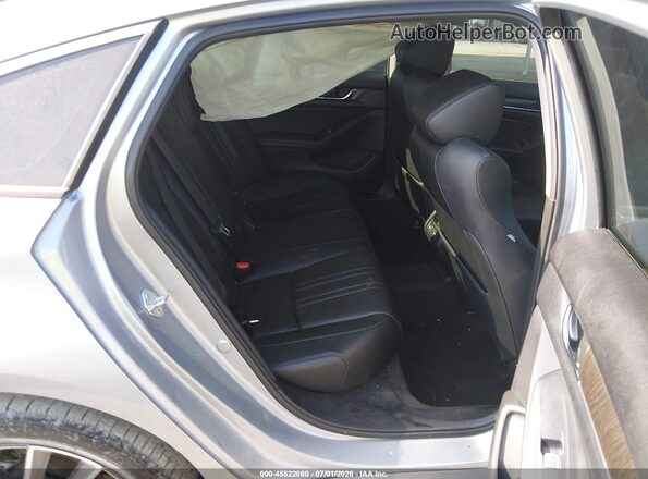 1HGCV1F55MA120532 2021 HONDA ACCORD Gray VIN կոդի պիտակի տեսք
