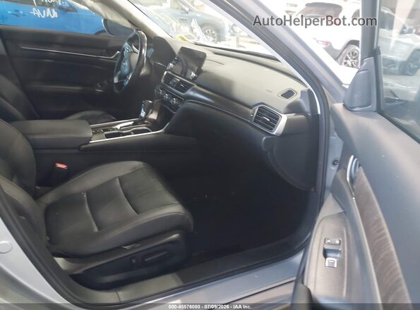 1HGCV1F55NA039550 2022 HONDA ACCORD Gray Սալոնի դիմացի տեսք