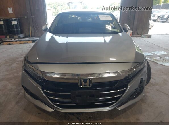 1HGCV1F55NA039550 2022 HONDA ACCORD Gray Սարքավորումների վահանակի տեսք