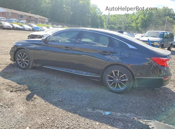 1HGCV1F55NA054095 2022 HONDA ACCORD Black Tył lewy