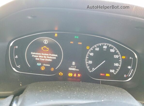 1HGCV1F56JA133883 2018 HONDA ACCORD White Widok zestawu wskaźników
