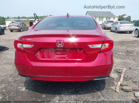 1HGCV1F56JA238472 2018 HONDA ACCORD Burgundy 