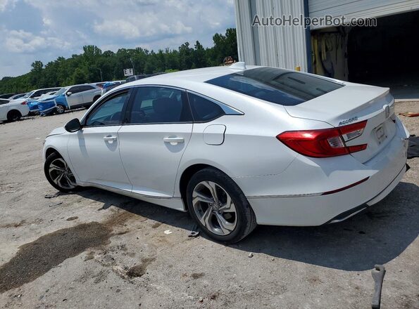 1HGCV1F56KA063545 2019 HONDA ACCORD Белый Задняя левая четверть