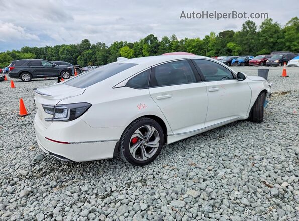 1HGCV1F56KA093483 2019 HONDA ACCORD White Հետևի աջ