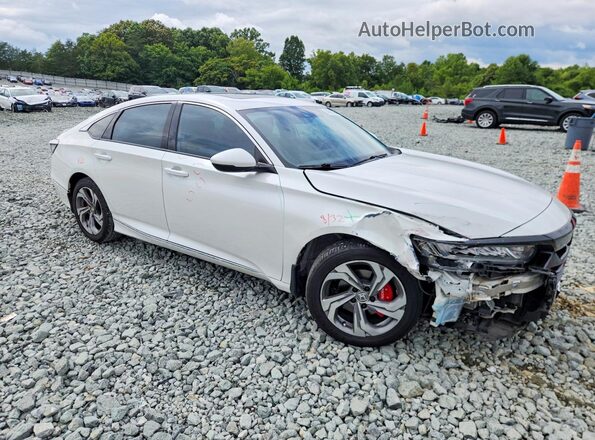 1HGCV1F56KA093483 2019 HONDA ACCORD White Առջևի աջ