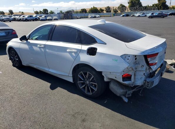 1HGCV1F56MA083460 2021 HONDA ACCORD White Tył lewy