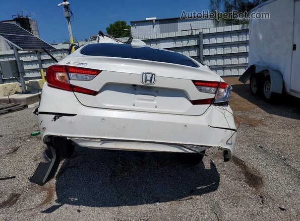 1HGCV1F56NA033711 2022 HONDA ACCORD White Vista trasera