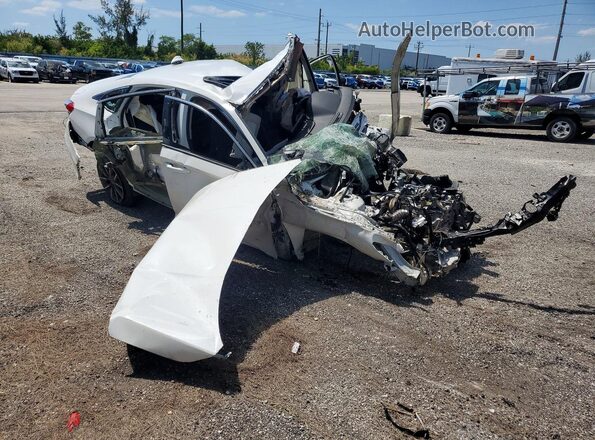 1HGCV1F56NA033711 2022 HONDA ACCORD White Delantero derecho