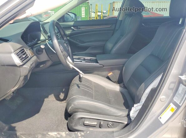 1HGCV1F56NA047575 2022 HONDA ACCORD Silver Вид салону спереду