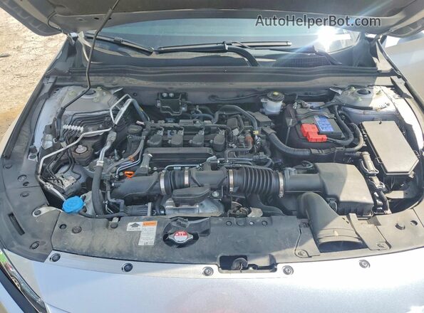 1HGCV1F56NA047575 2022 HONDA ACCORD Silver Вид задньої частини салону