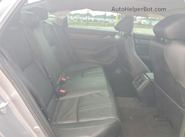 1HGCV1F56NA047575 2022 HONDA ACCORD Silver Вид задніх сидінь