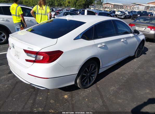 1HGCV1F56NA070371 2022 HONDA ACCORD White Задня права чверть