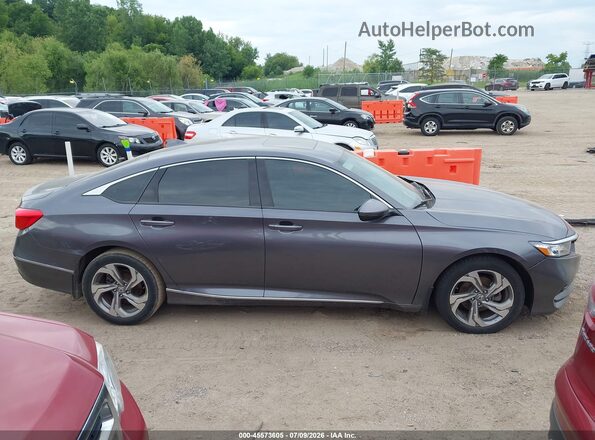 1HGCV1F57JA140910 2018 HONDA ACCORD Gray Vista interior trasera