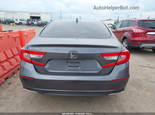 1HGCV1F57JA140910 2018 HONDA ACCORD Gray 