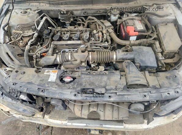 1HGCV1F57KA011468 2019 HONDA ACCORD Silver Vista interior trasera
