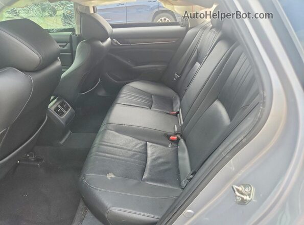 1HGCV1F57KA011468 2019 HONDA ACCORD Silver Vista de los asientos traseros
