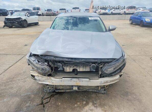 1HGCV1F57KA011468 2019 HONDA ACCORD Silver Vista frontal
