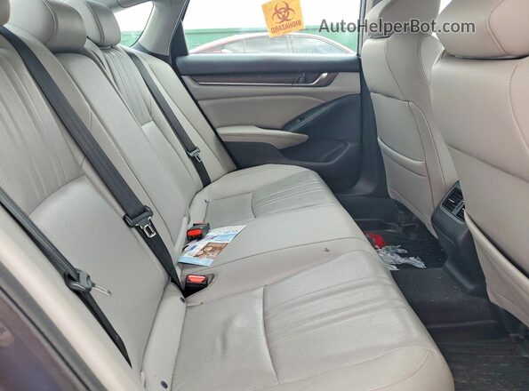 1HGCV1F57LA005719 2020 HONDA ACCORD Серый Вид задних сидений