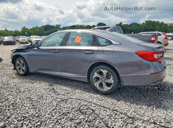 1HGCV1F57LA005719 2020 HONDA ACCORD Серый Задняя левая четверть