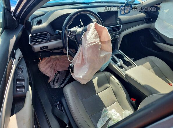 1HGCV1F57LA005719 2020 HONDA ACCORD Серый Вид панели приборов
