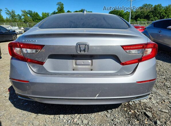 1HGCV1F57LA098662 2020 HONDA ACCORD Silver Rear view