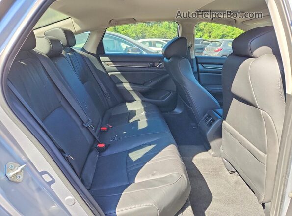1HGCV1F57LA098662 2020 HONDA ACCORD Silver Rear seats view