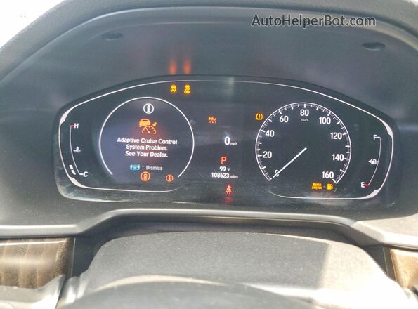 1HGCV1F57MA039807 2021 HONDA ACCORD Black Instrument cluster view