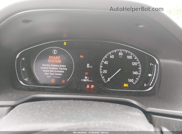 1HGCV1F57MA084729 2021 HONDA ACCORD White Vista de los asientos traseros