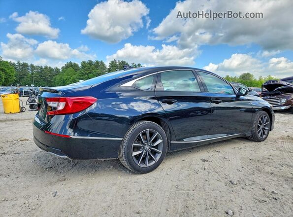 1HGCV1F57MA115204 2021 HONDA ACCORD Black Հետևի աջ