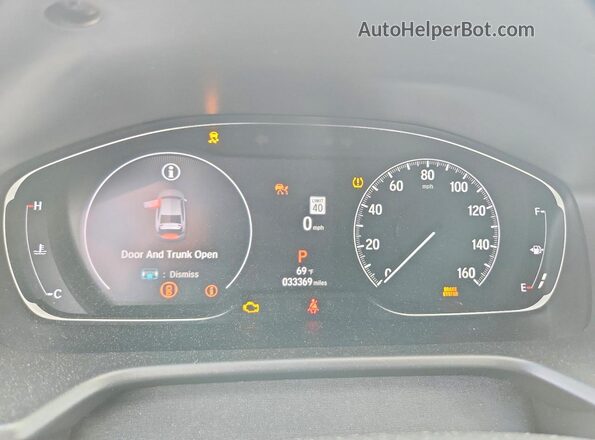 1HGCV1F57MA115204 2021 HONDA ACCORD Black Սարքավորումների վահանակի տեսք