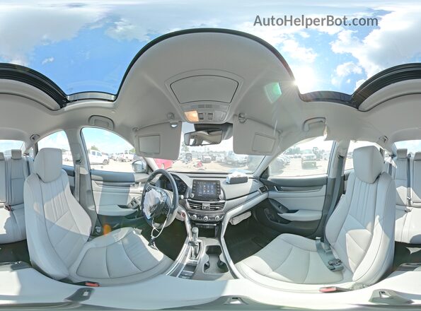 1HGCV1F58JA040251 2018 HONDA ACCORD Gray VIN sticker view