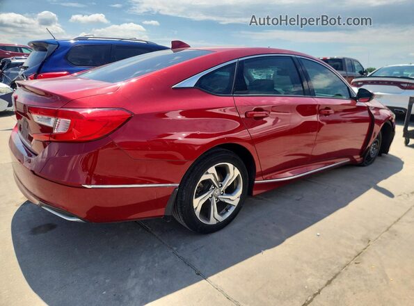 1HGCV1F58JA208941 2018 HONDA ACCORD Red Rear right
