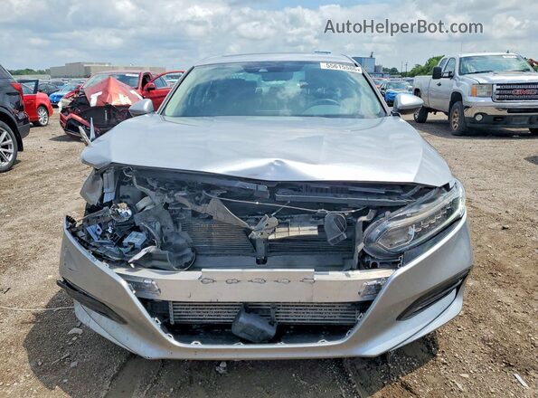1HGCV1F58LA123424 2020 HONDA ACCORD Silver Вид спереду