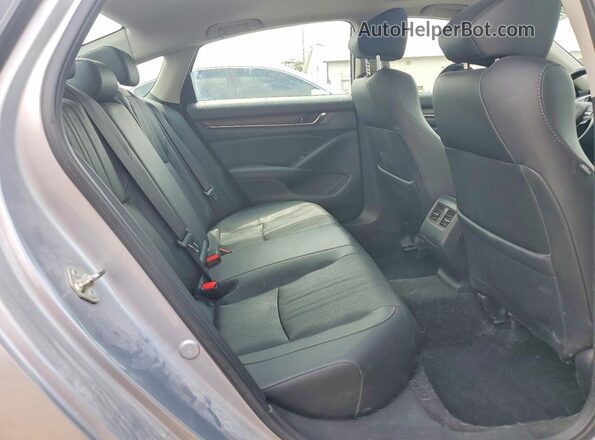 1HGCV1F58LA123424 2020 HONDA ACCORD Silver Вид задніх сидінь