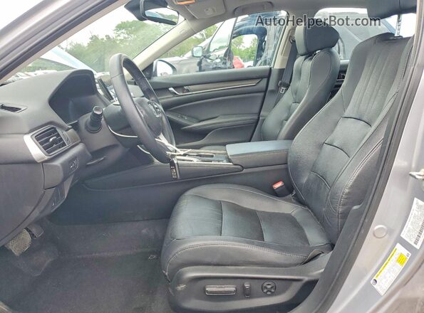 1HGCV1F58LA123424 2020 HONDA ACCORD Silver Вид салону спереду
