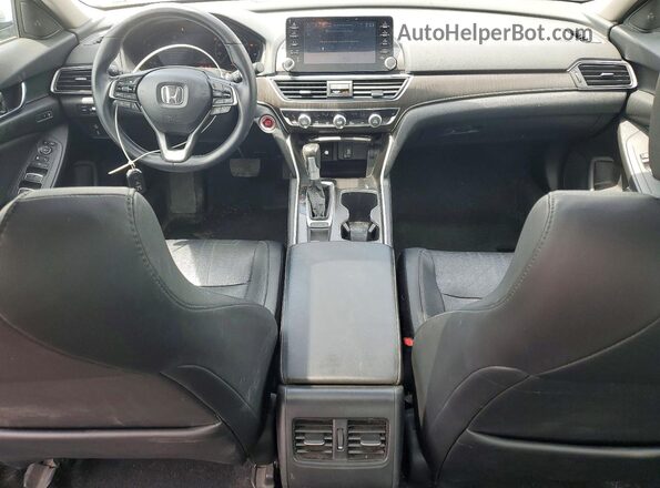 1HGCV1F58LA123424 2020 HONDA ACCORD Silver Вид панелі приладів