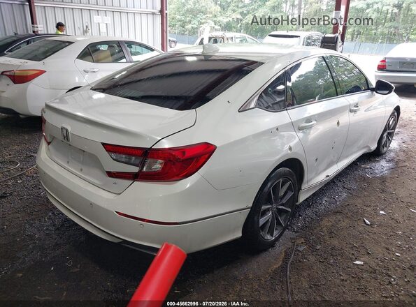1HGCV1F58MA062397 2021 HONDA ACCORD White უკანა მარჯვენა