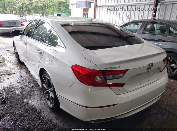 1HGCV1F58MA062397 2021 HONDA ACCORD White უკანა მარცხენა