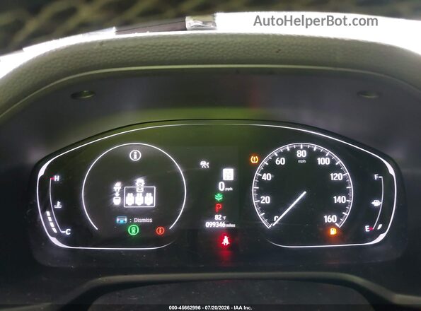 1HGCV1F58MA062397 2021 HONDA ACCORD White უკანა სავარძლების ხედი