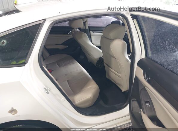 1HGCV1F58MA062397 2021 HONDA ACCORD White VIN კოდის სტიკერის ხედი