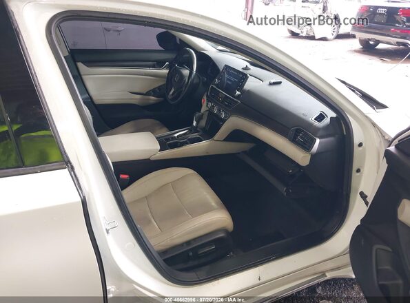 1HGCV1F58MA062397 2021 HONDA ACCORD White წინა სალონის ხედი