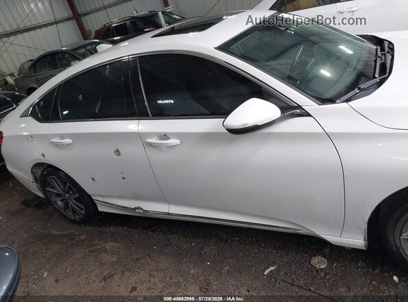 1HGCV1F58MA062397 2021 HONDA ACCORD White უკანა სალონის ხედი