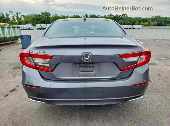1HGCV1F59JA148295 2018 HONDA ACCORD Угольный Вид сзади