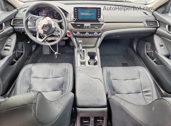 1HGCV1F59JA148295 2018 HONDA ACCORD Угольный Вид панели приборов