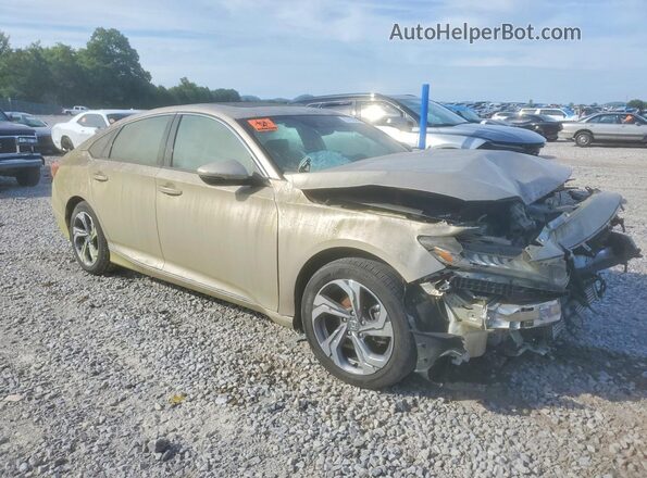 1HGCV1F59JA262846 2018 HONDA ACCORD Beige Front right