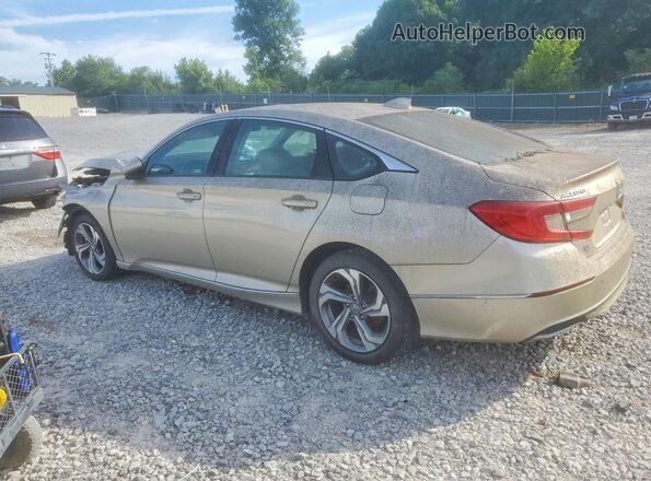 1HGCV1F59JA262846 2018 HONDA ACCORD Beige Rear left
