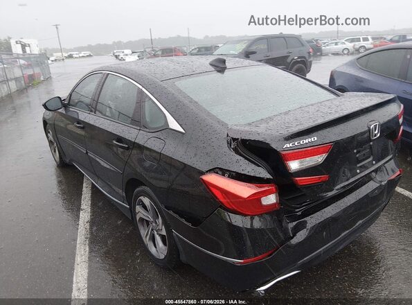 1HGCV1F59KA038297 2019 HONDA ACCORD Black უკანა მარცხენა