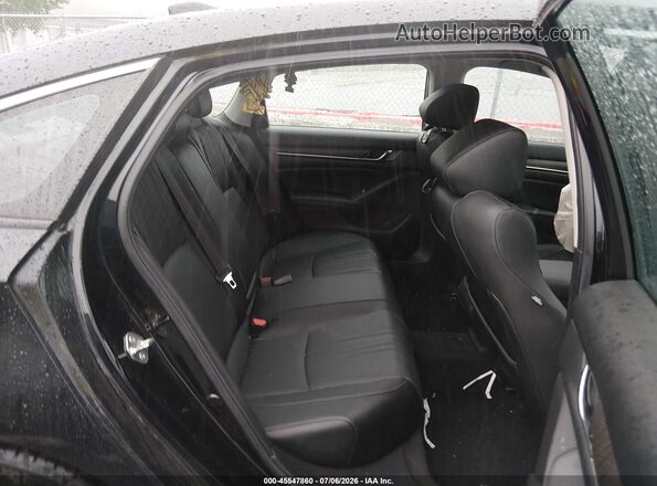 1HGCV1F59KA038297 2019 HONDA ACCORD Black VIN კოდის სტიკერის ხედი
