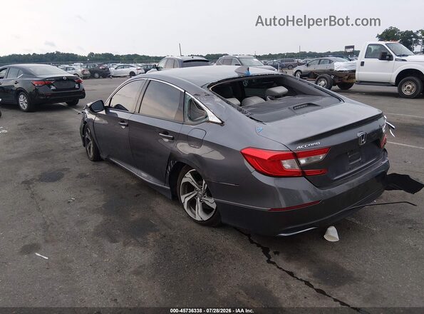 1HGCV1F59KA053236 2019 HONDA ACCORD Silver Задня ліва чверть